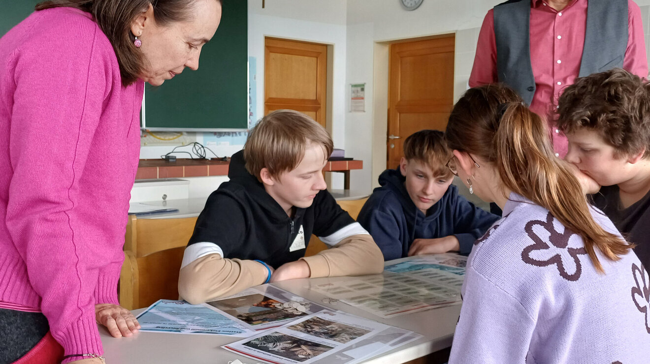 Workshop Südwind in der Sportmittelschule Faistenau