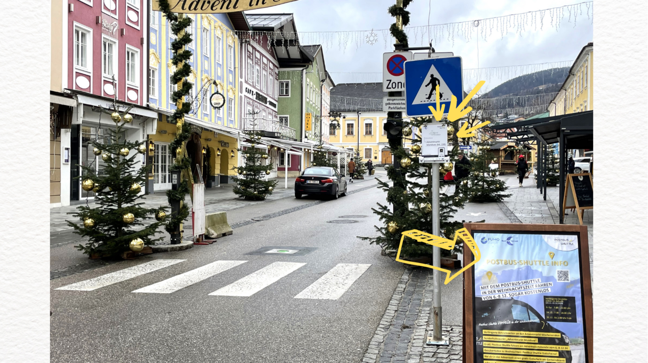 Postbus Shuttle Mondseeland: Mehr Service in der ADVENTZEIT