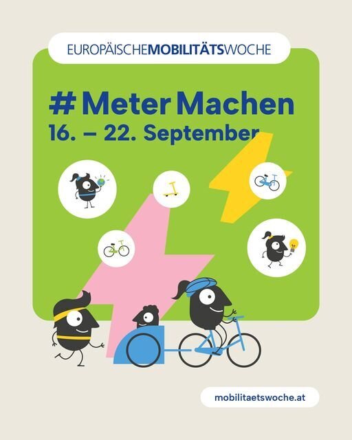 Europäische Mobilitätswoche: 16.- 22. September 2024