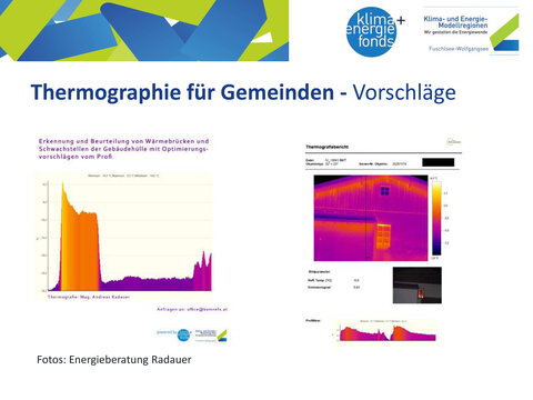 ANGEBOT "THERMOGRAPHIE" FÜR GEMEINDEN