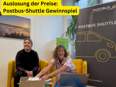 Jubiläumsgewinnspiel - 2 Jahre Postbus Shuttle!