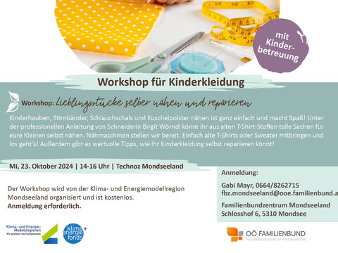 KEM-Repair-Café-Workshop: Lieblingsstücke nähen und selbst reparieren